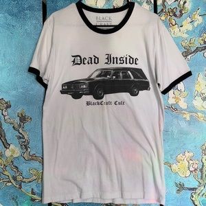 Dead Inside BlackCraft Cult Ringer Tee